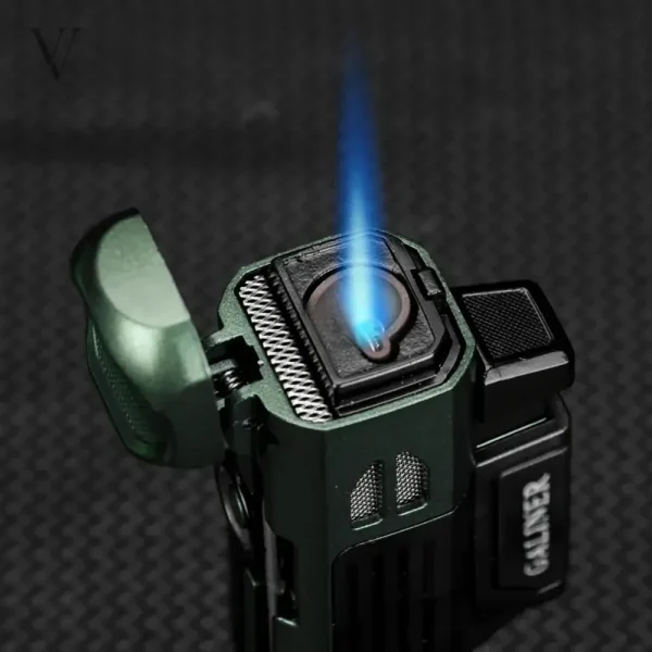 Briquet élégant pour cigares avec flamme intense