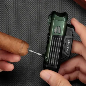 Design raffiné et flamme idéale pour cigares