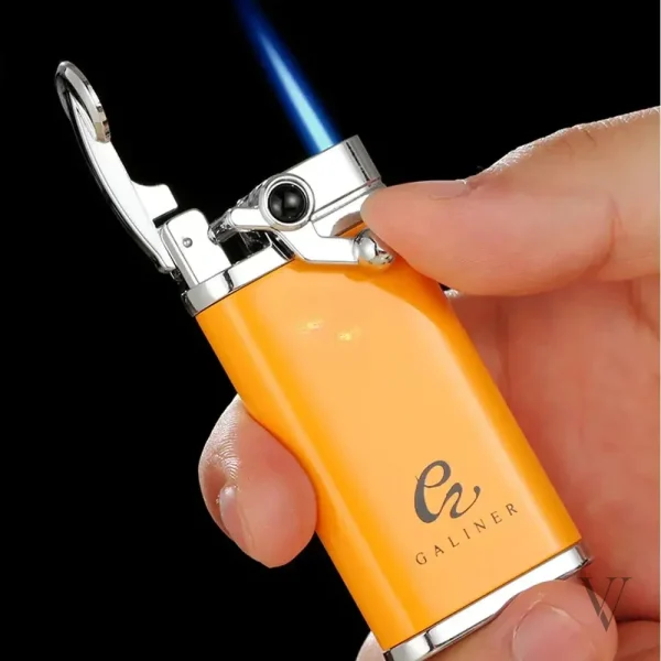 Briquet à flamme réglable SPARKLE, idéal pour cigares