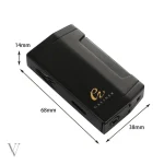 Briquet doré pour une expérience raffinée