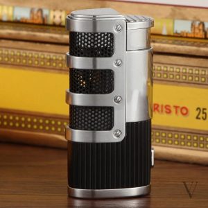 Accessoire complet briquet chalumeau pour cave à cigares