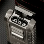 Briquet 3 torches, idéal pour un allumage rapide