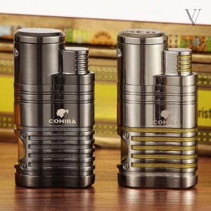 Briquet chalumeau 4 torches NewPunch pour cigares