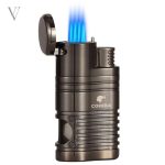 Chalumeau 4 torches NewPunch, idéal pour fumeurs de cigares