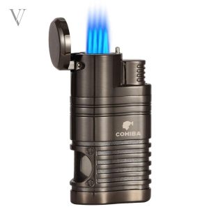 Chalumeau 4 torches NewPunch, idéal pour fumeurs de cigares