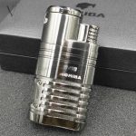 Briquet 4 torches, outil essentiel pour amateurs de cigares