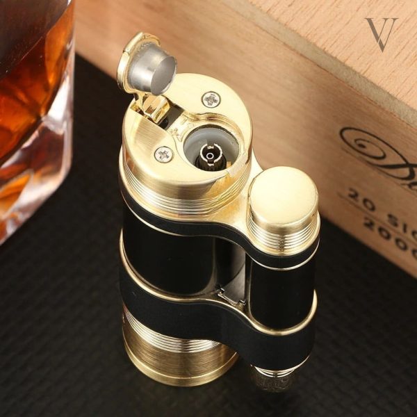 Briquet à flamme réglable idéal pour les cigares