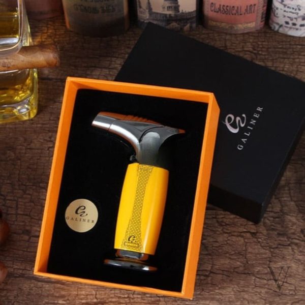 Briquet à cigares design avec flamme parfaite