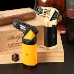 Briquet Chalumeau Hercules avec style design pour cigares