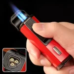 Briquet design TUBY RAW, accessoire indispensable pour cigares