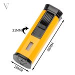 Torche à cigares TUBY, flamme durable et performante
