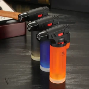 Accessoire complet pour cave à cigares, briquet torche
