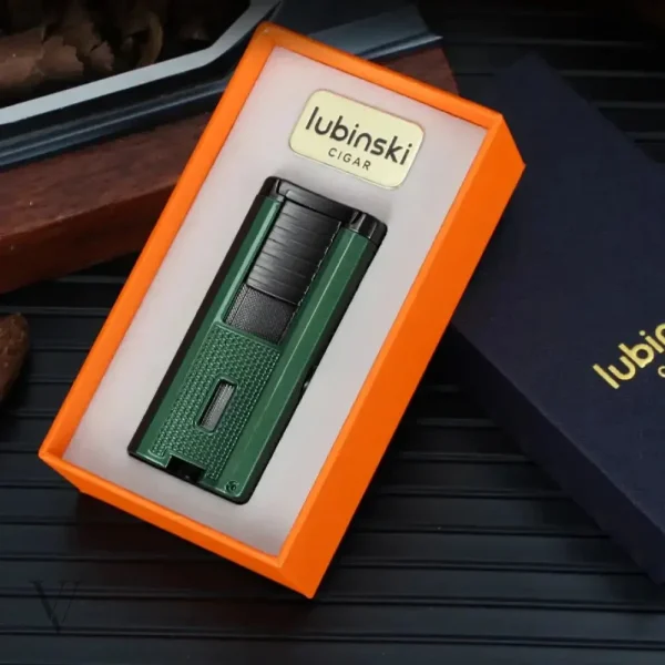 Briquet de luxe pour cigares, design élégant et moderne