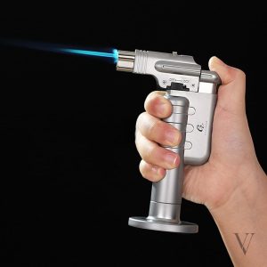 Briquet à flamme réglable pour cigares haut de gamme