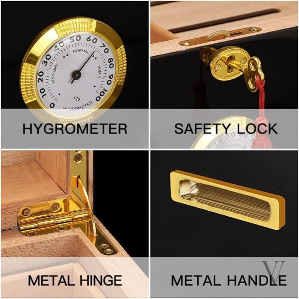 Accessoires complets pour cave à cigares ARCHIBALD