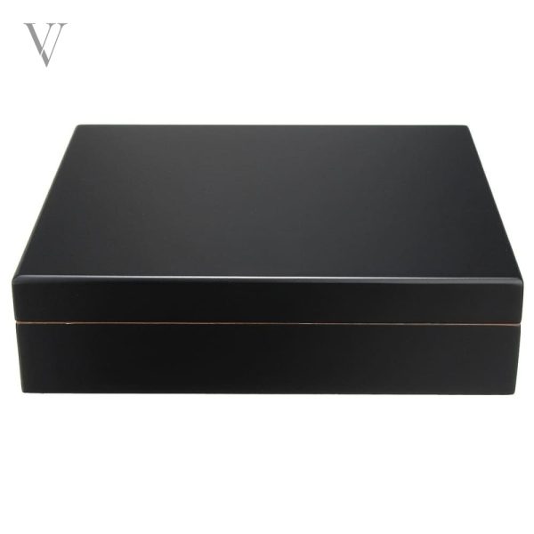 Coffret à cigares BLACK WOOD, style classique