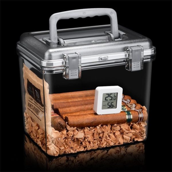 Bocal en cristal pour conservation optimale des cigares