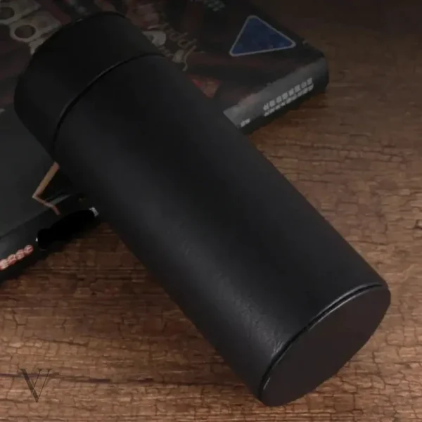 Coffret à cigares ORBAL, design cylindrique pratique