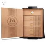 Humidor de collection pour conservation optimale des cigares