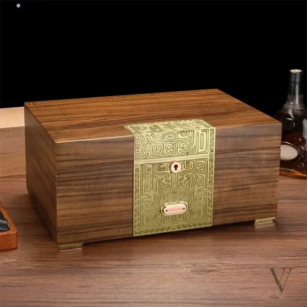 Humidor conçu pour préserver la qualité des cigares