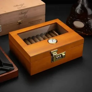 Cave à Cigare Enigma Style pour conservation optimale