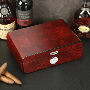 Cave à Cigare NERVE Deluxe pour conservation optimale