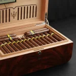 Coffret à cigares Poseidon, design raffiné et pratique