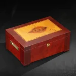 Humidor haut de gamme avec finition en cèdre