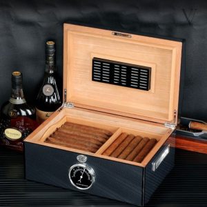 Humidor Troubadour, design élégant pour conservation des cigares