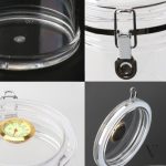 Bocal en cristal pour humidification des cigares