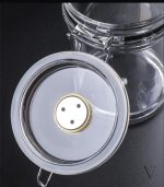 Humidor en cristal pour amateurs de cigares raffinés
