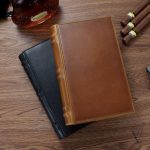 Humidor élégant en cuir pour cigare