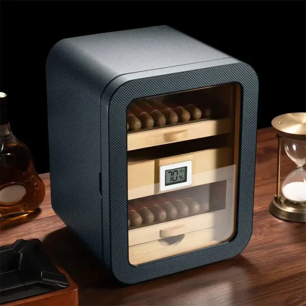 Humidor élégant pour collection de cigares raffinée