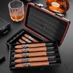 Humidor portable pour la conservation des cigares