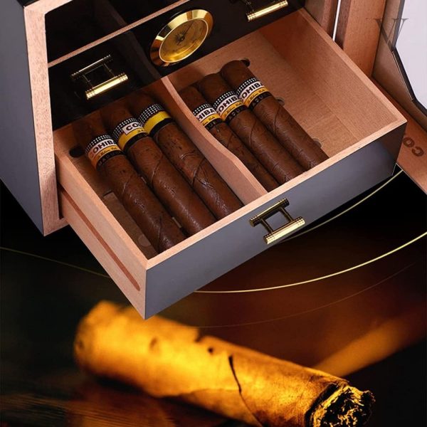 Humidor J.HOOVER, élégant et fonctionnel pour vos cigares