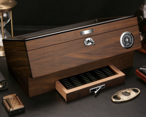 Humidor élégant pour conservation de cigares