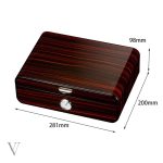 Humidor de luxe RETRO 60', parfait pour collectionneurs