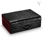 Humidor APEX en cuir, élégant et fonctionnel pour cigares