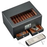 Coffret à cigare DUNE avec humidificateur intégré