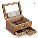 DUNE : cave à cigare vitrée, rangement idéal