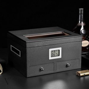 Cave à cigare vitrée DUNE PRESTIGE