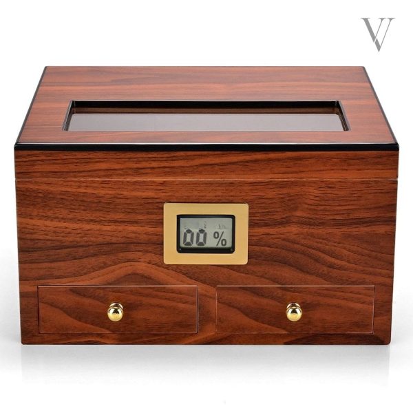 Humidor vitré pour amateurs de cigares