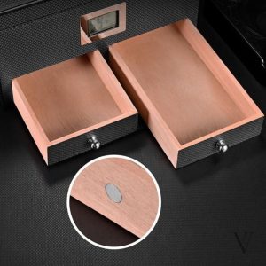 Cave à cigare avec design élégant