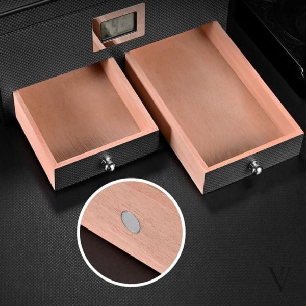 Cave à cigare avec design élégant
