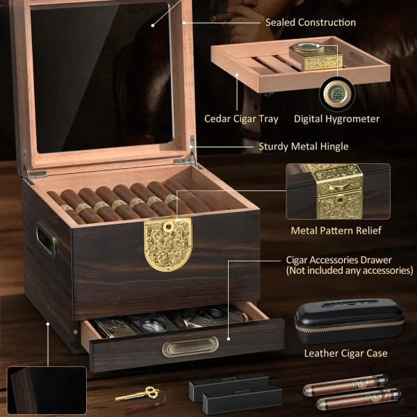 Accessoires raffinés pour amateurs de cigares
