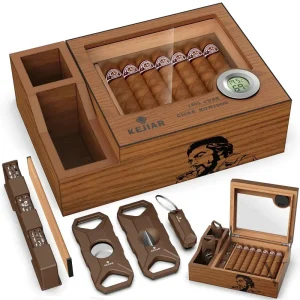 Accessoires pour cave à cigares inclus dans le coffret