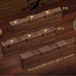 Coffret de luxe pour cigares et accessoires