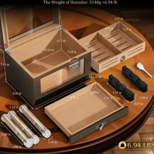 Boîte élégante pour le stockage des cigares