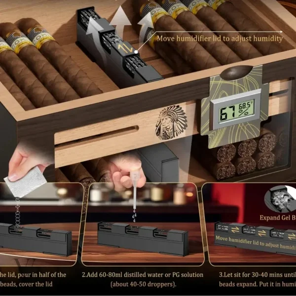 Conservation optimale des cigares haut de gamme