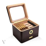 Cave à cigares élégante pour une présentation optimale